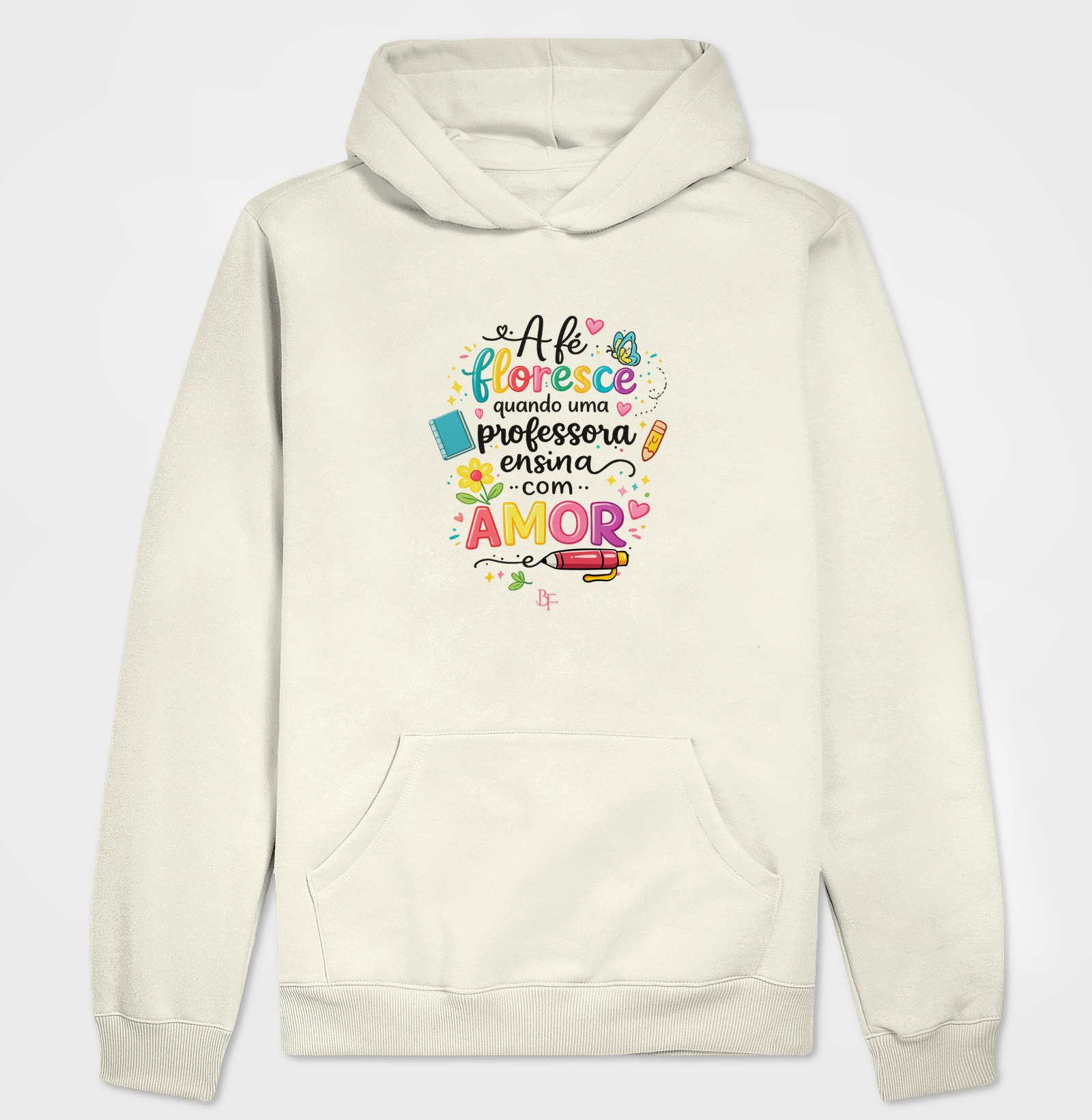 A fé floresce quando uma professora ensina com amor.