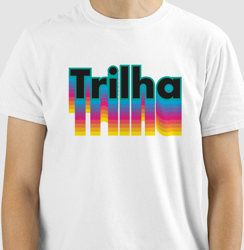 Camiseta Trilha Colors - Masculina