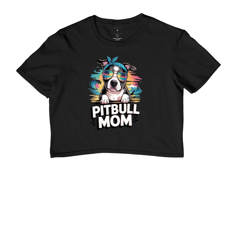 PIT BULL MOM ÓCULOS E BANDANA
