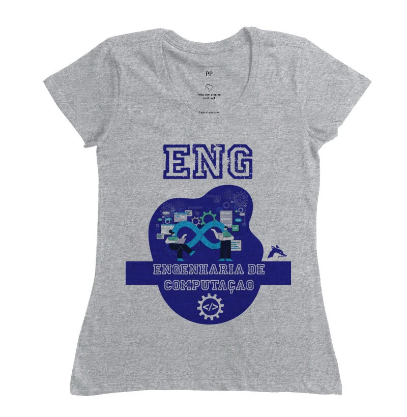 Camiseta Tshirt Engenharia Computação 0107