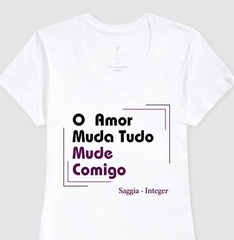 Camiseta Love Conquistare 0284 - Femme