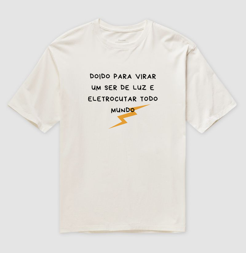 Camiseta Oversized Ser de Luz