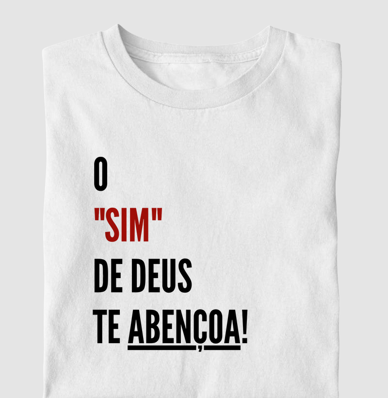 O sim de Deus te abençoa