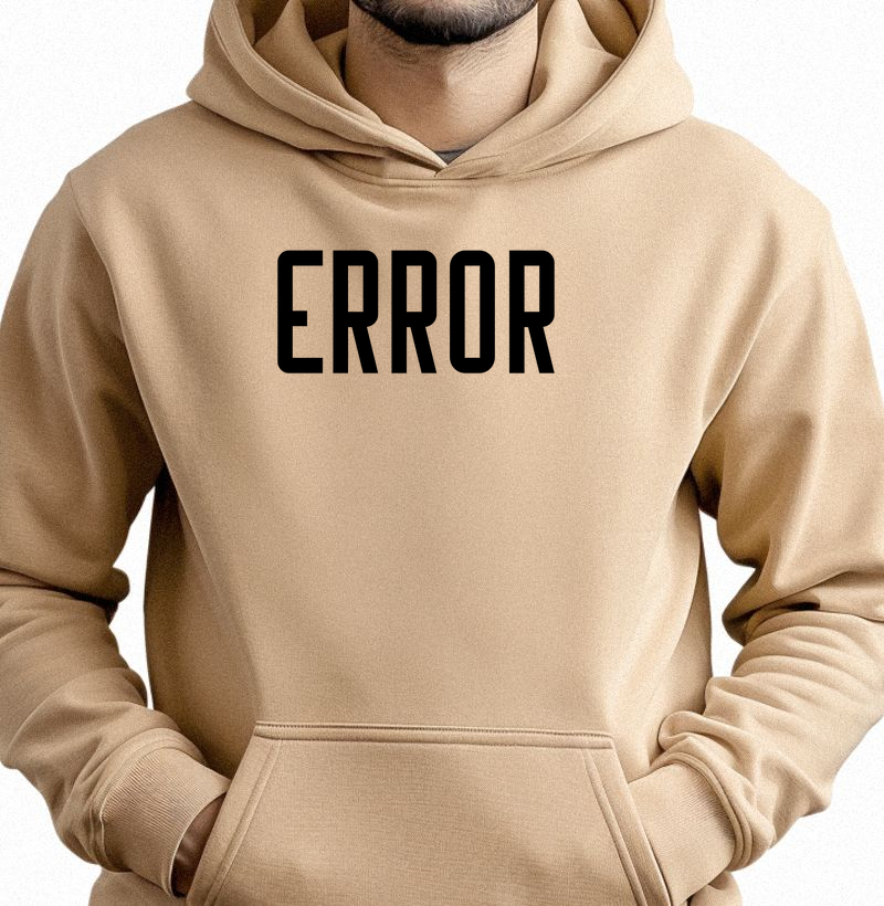 Error? Só no Estilo - Moletom com Bolso