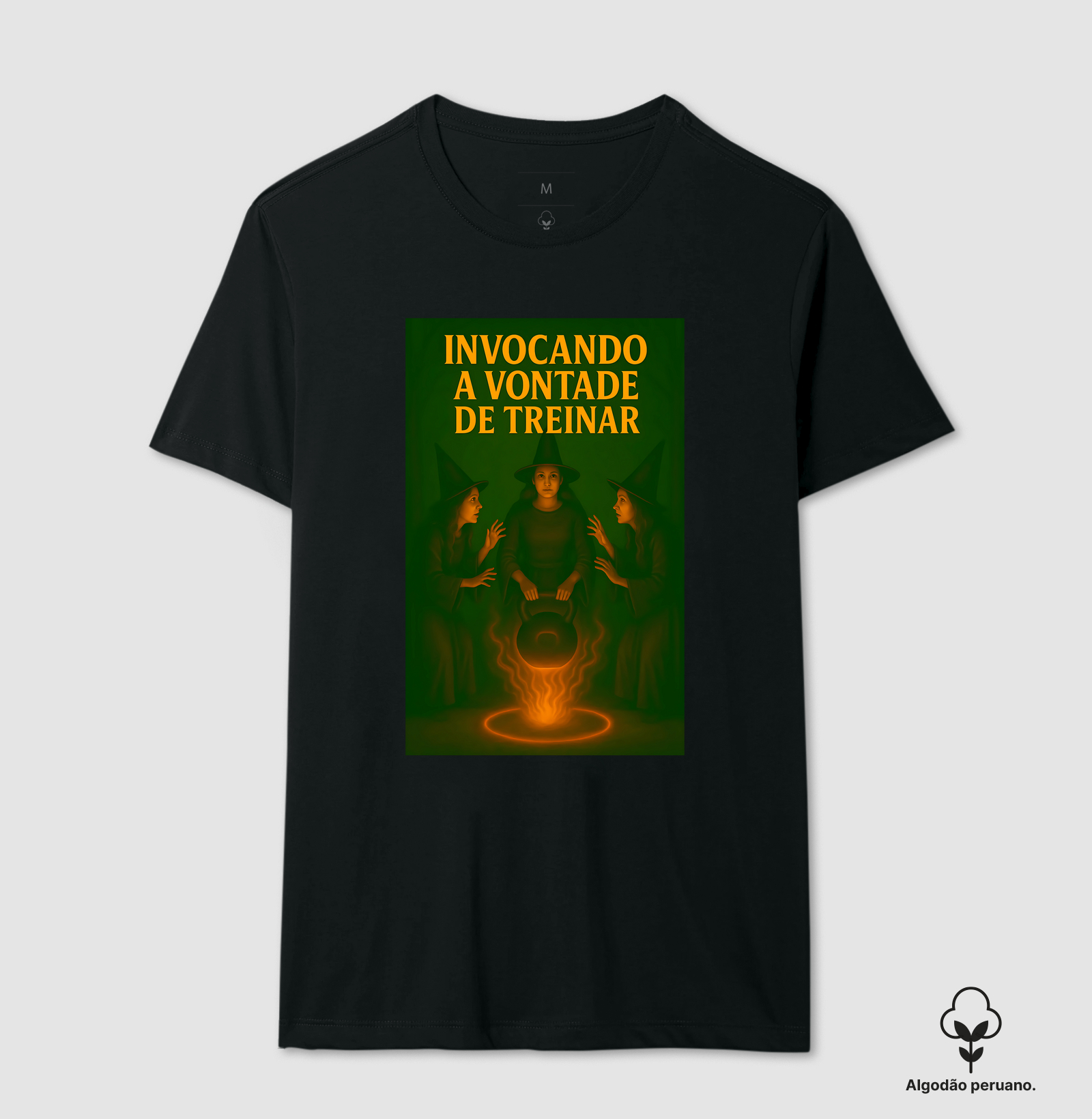 Camiseta Invocando a Vontade de Treinar