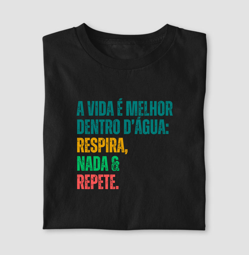 A vida é melhor dentro d'água