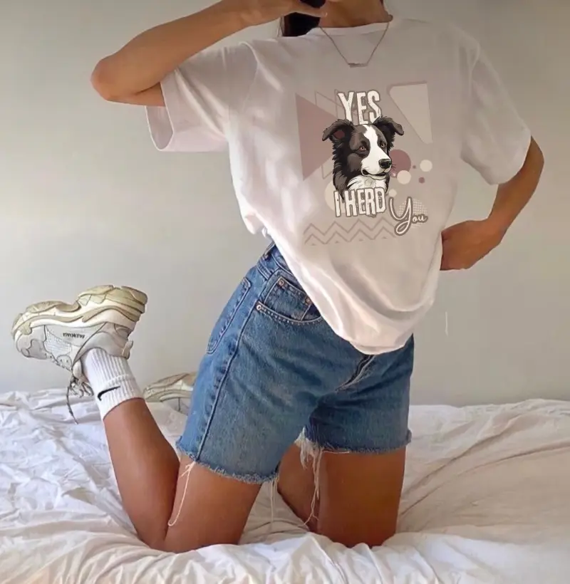 [Camiseta] Yes I Herd You - Boder Colie