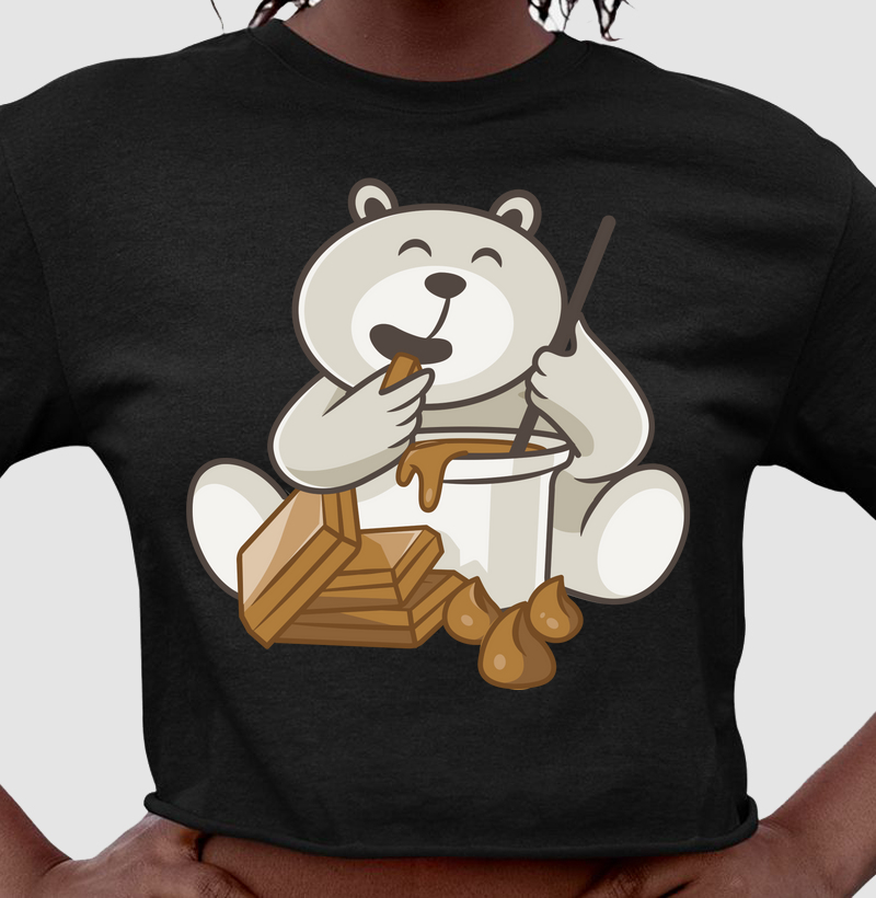 0449-Urso com chocolate