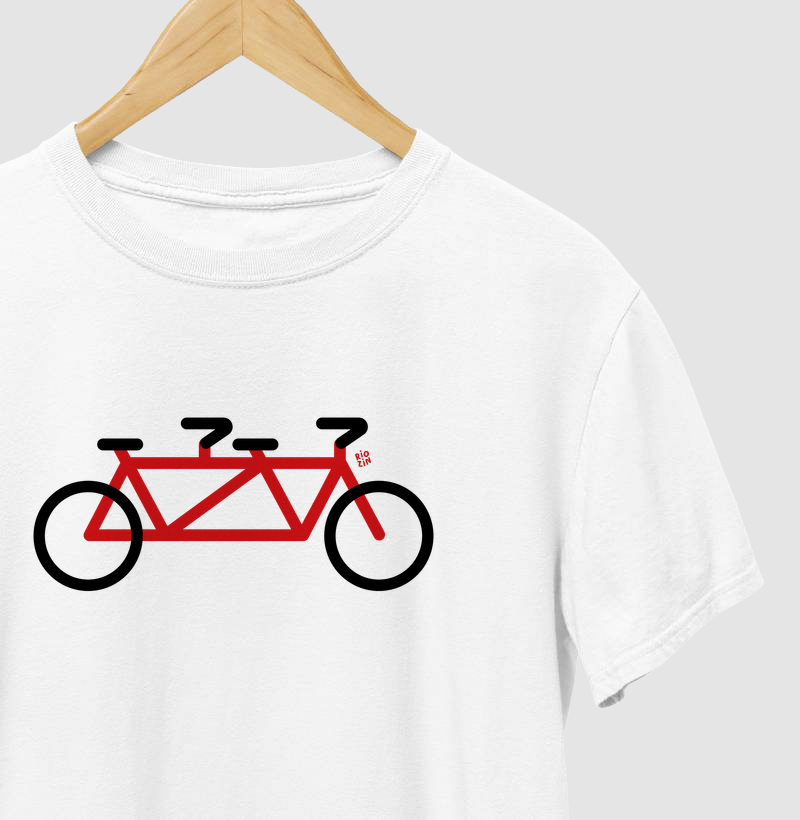 Camiseta Bicicleta Dupla