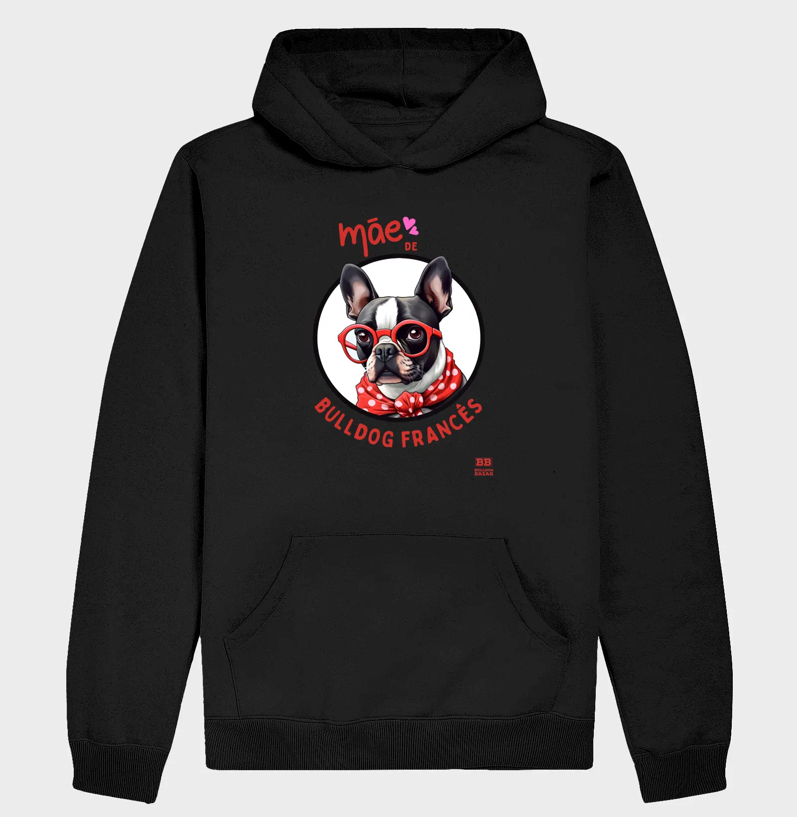 Moletom Bulldog Frances "Mãe de Bulldog II"