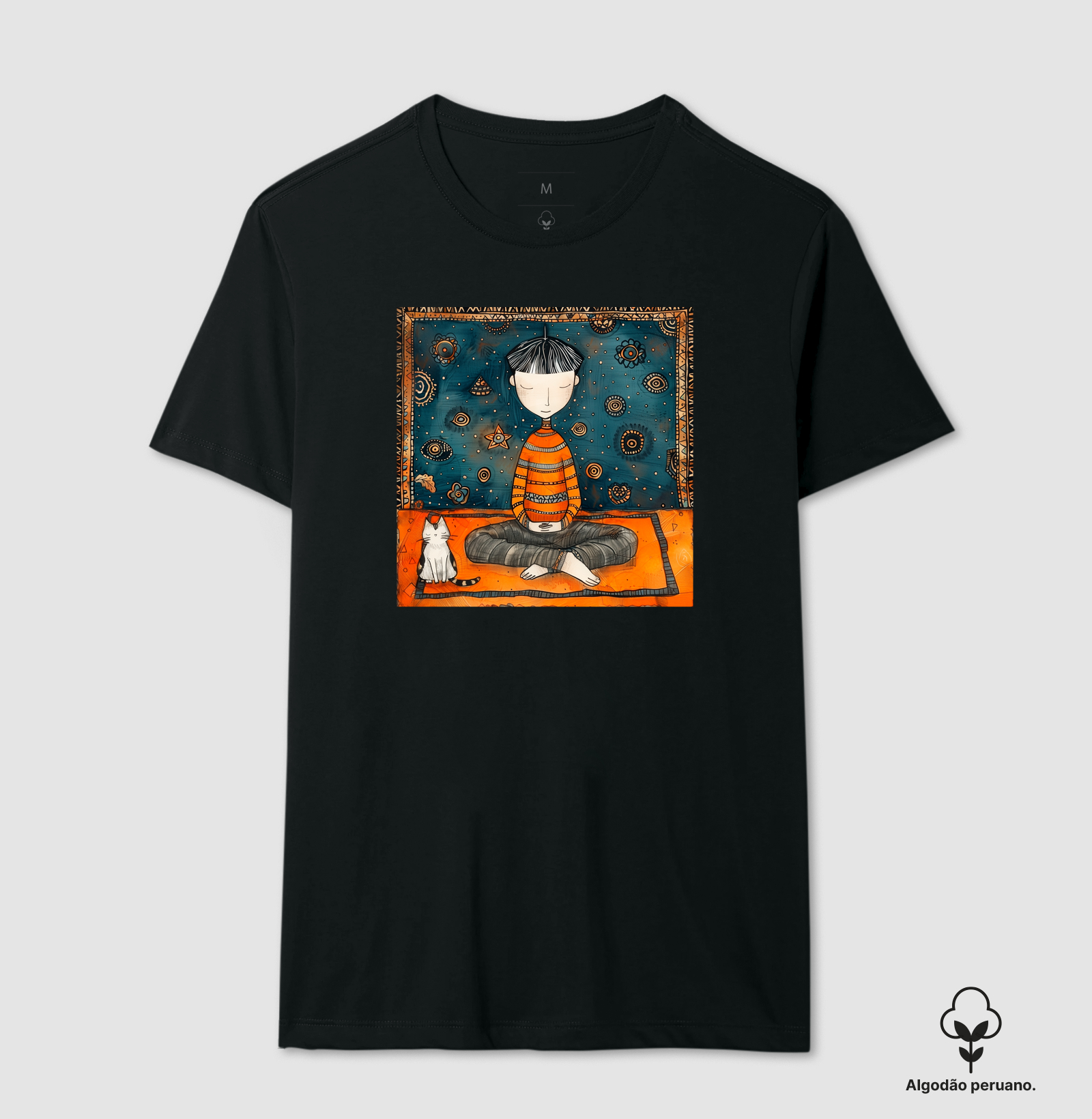Jupiara meditando à noite