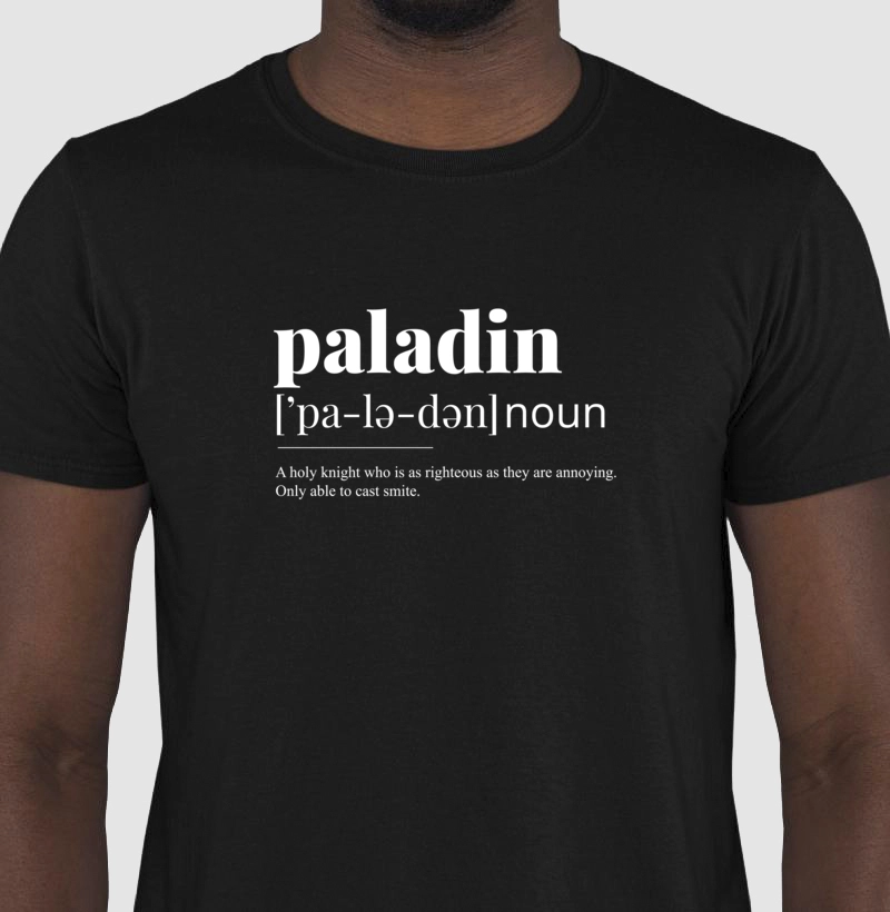 Camiseta Paladin