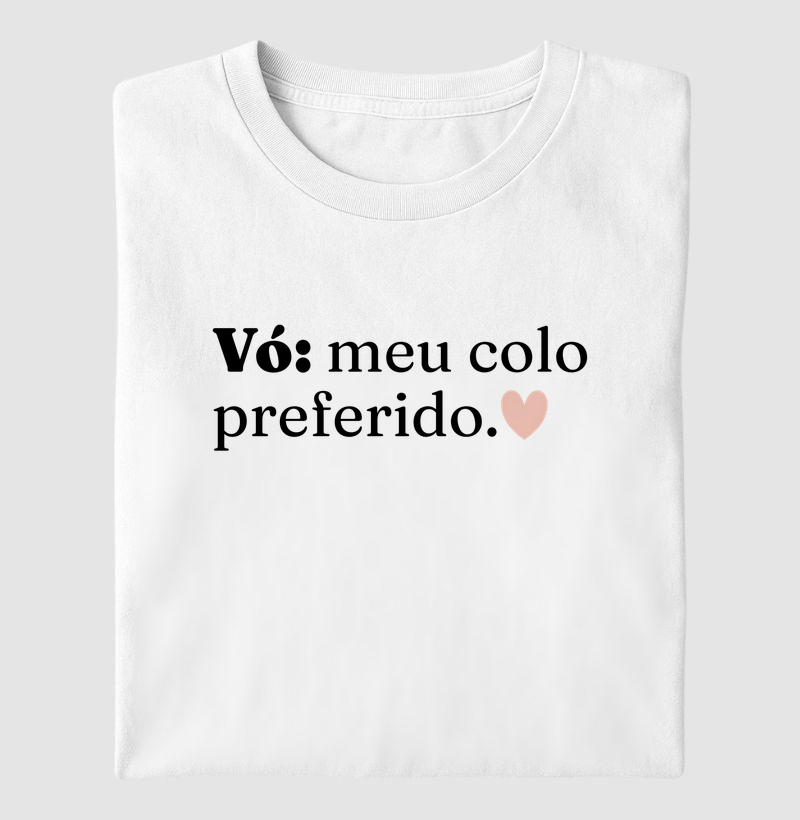 Vó: meu colo preferido