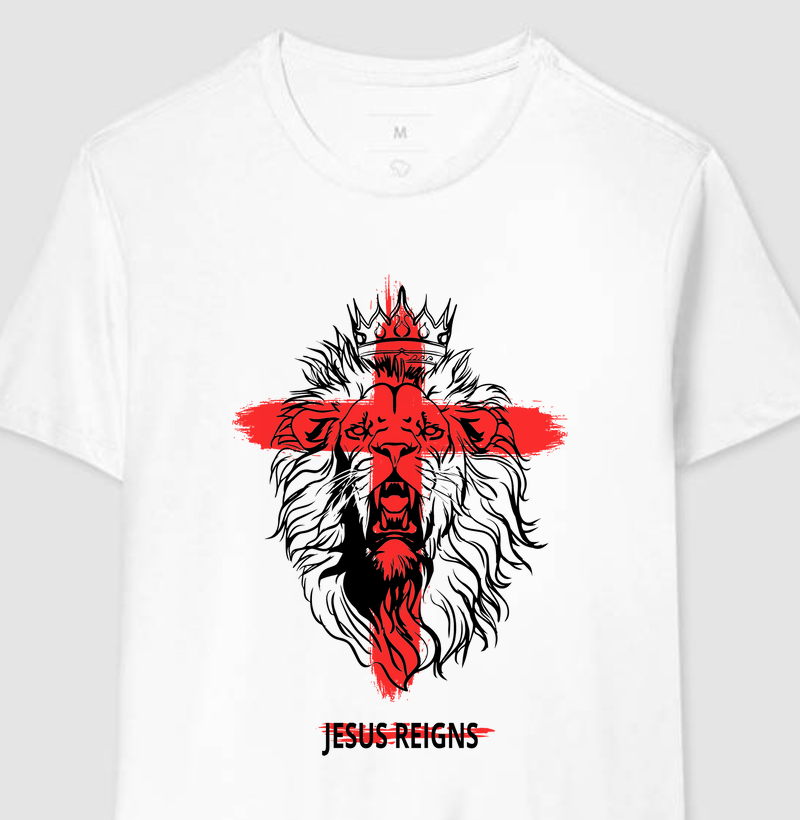 Camiseta Jesus - Qualidade Reserva