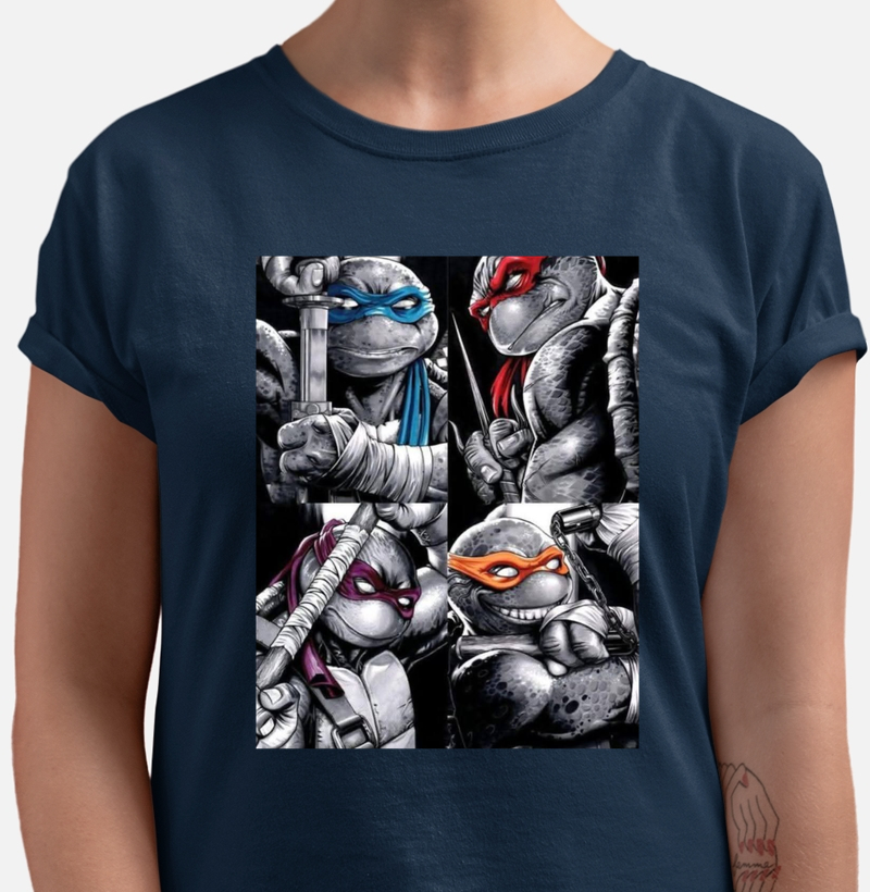 Camiseta Tartarugas Ninja