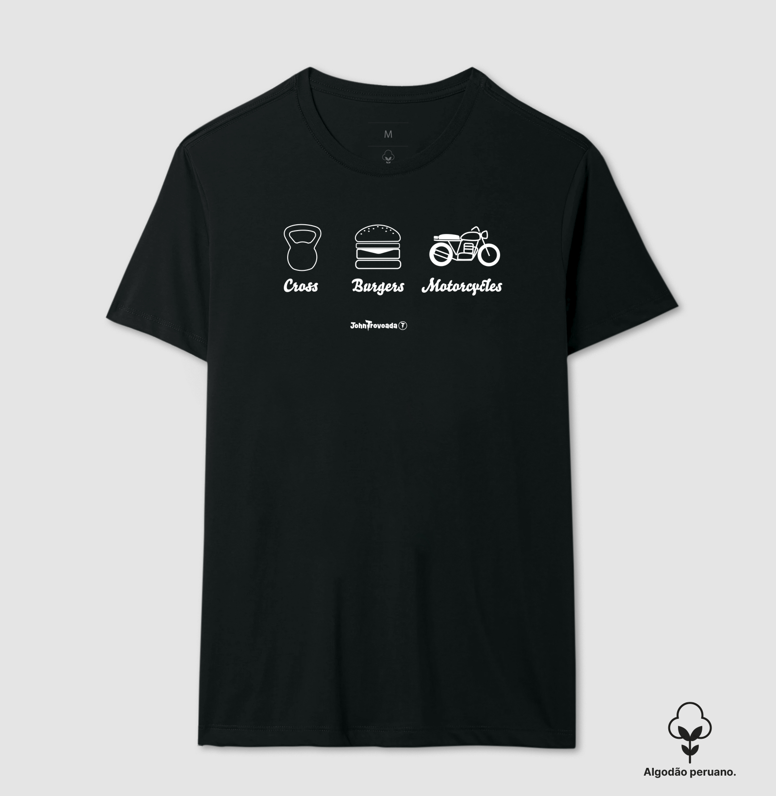 Camiseta Prime Cross, Burguer, Moto