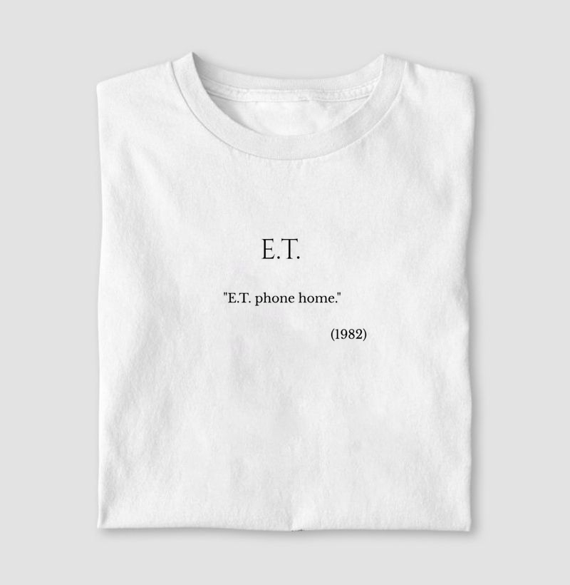 Camiseta "E.T."