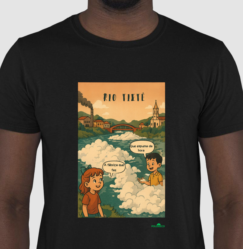 CAMISETA QUE ESPUMA DA HORA
