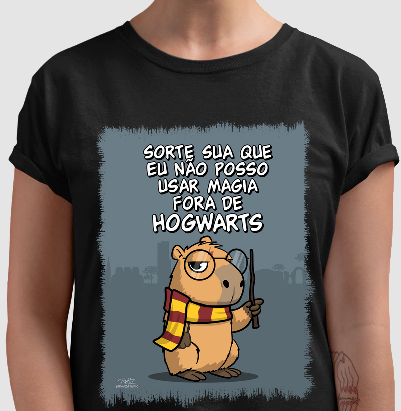 Camiseta CapyPotter