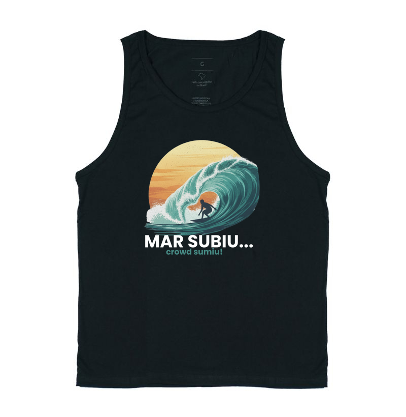 Mar subiu... Crowd sumiu!