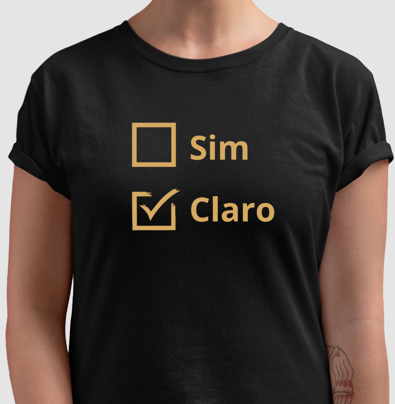 Resposta Sim ou Claro