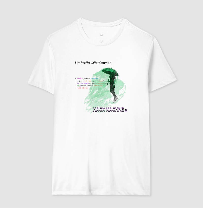 Camiseta Umbrella Protocol | Hack Machine™ – Coleção Quarentena™