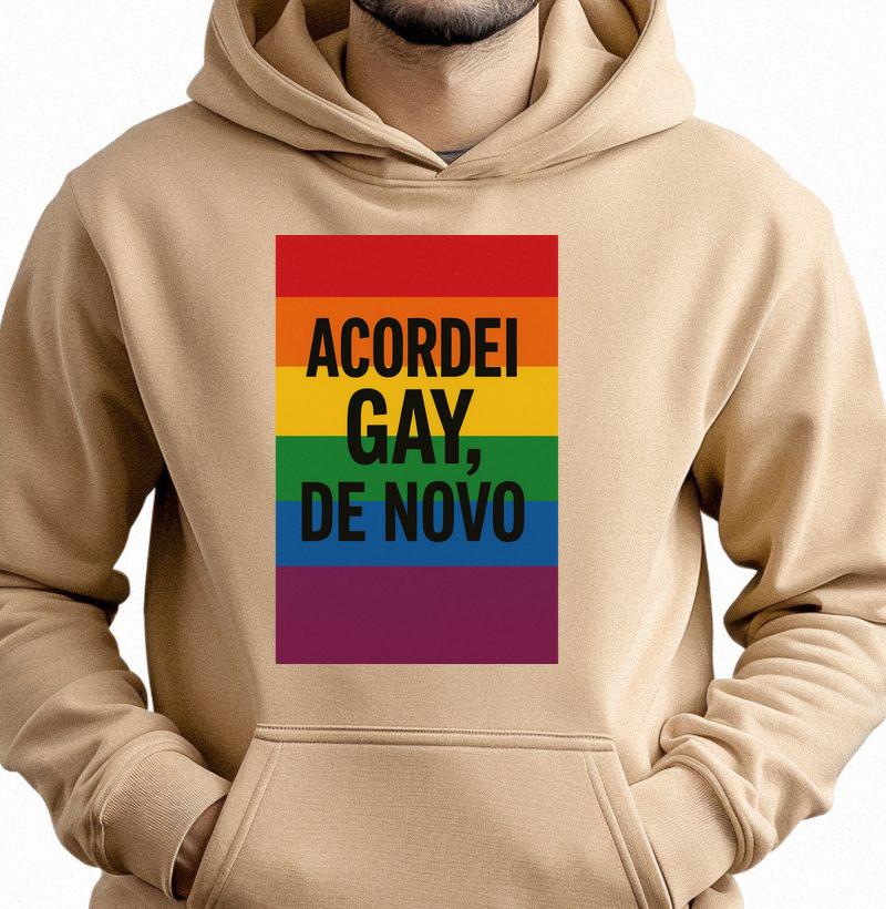 Acordei, de novo