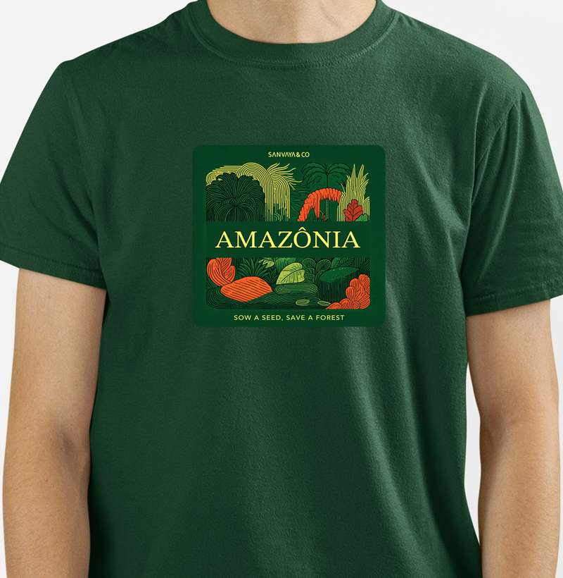 Camiseta Masculina Amazônia