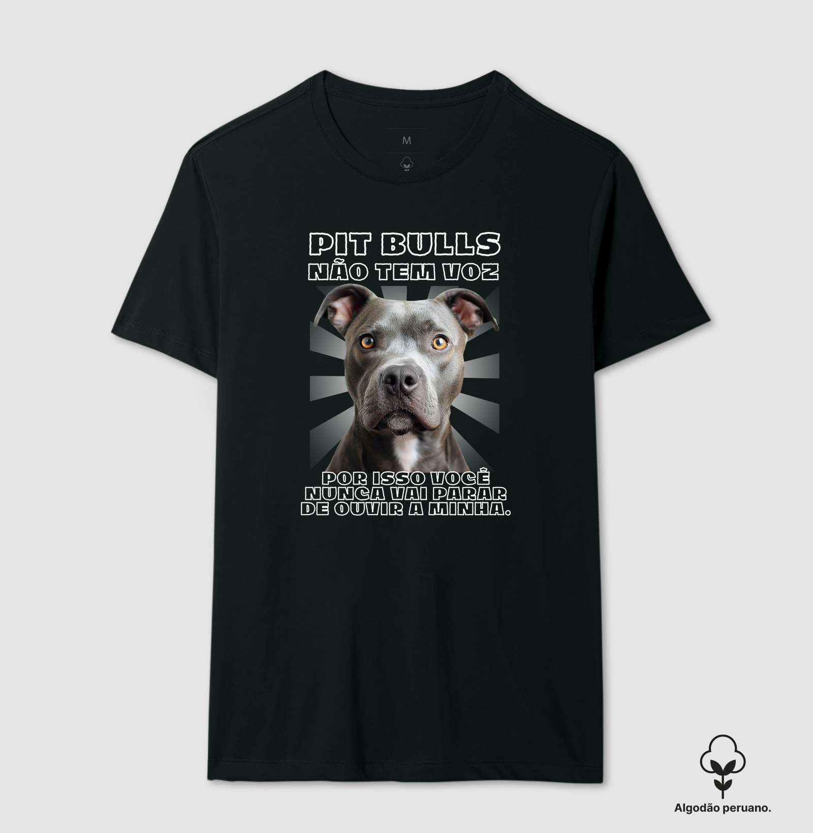 PIT BULLS NÃO TEM VOZ POR ISSO VOCÊ NUNCA VAI PARAR OUVIR A MINHA