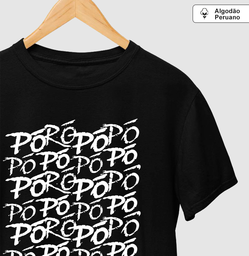 Camiseta Algodão Peruano - Pórópópó
