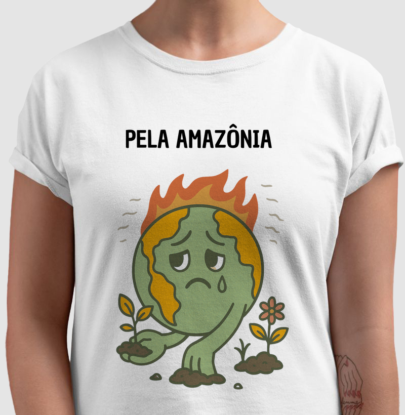 Camiseta Pela Amazônia