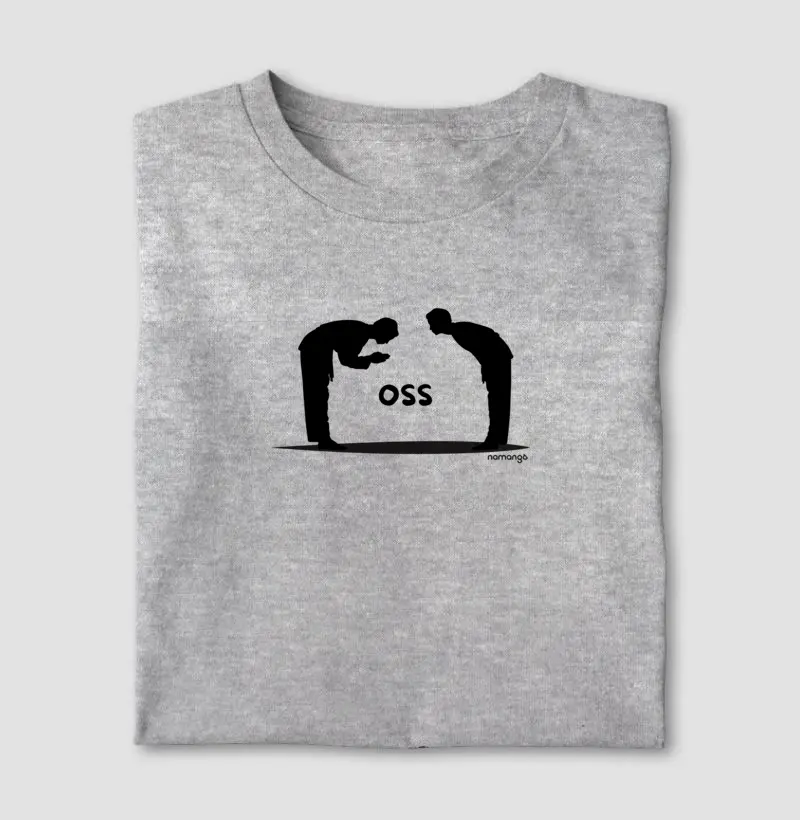 Camiseta Karatê OSS Saudação – Na Manga