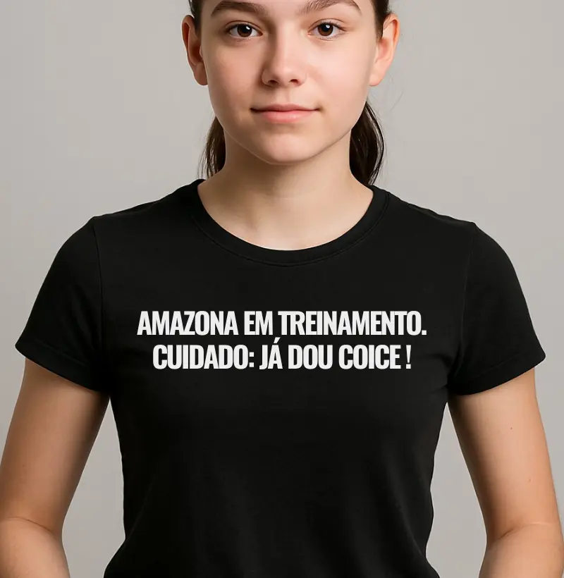 Amazona em treinamento