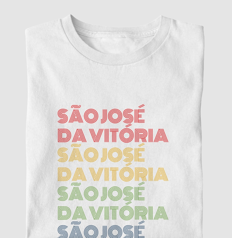 São José da Vitória Letreiro Retrô
