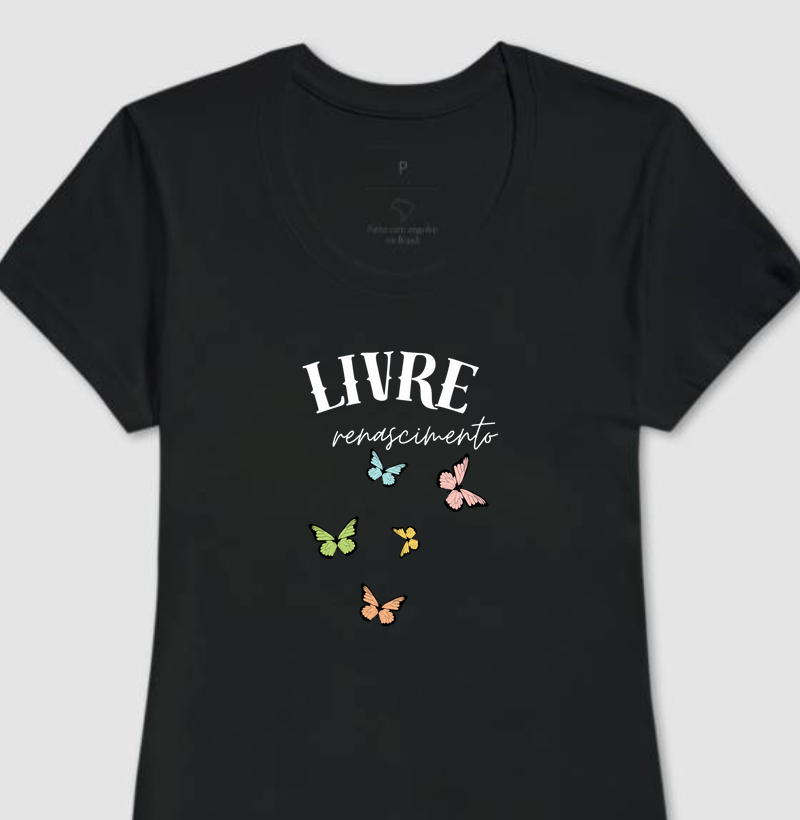 T-shirt Borboletas