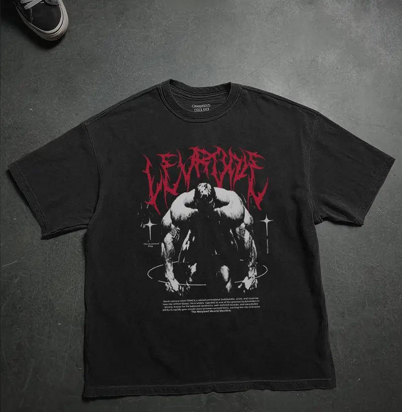 Oversized Kevin Levrone #004 | GymWear