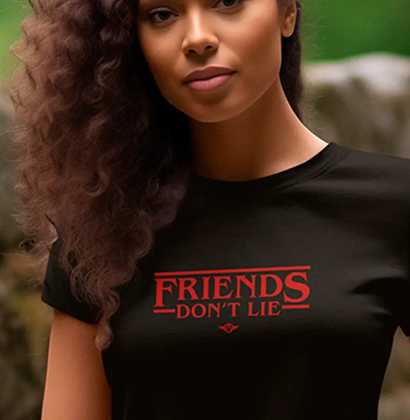 Camiseta Friends don't lie
