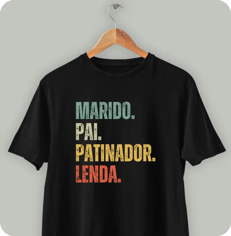 Marido. Pai. Patinador. Lenda.
