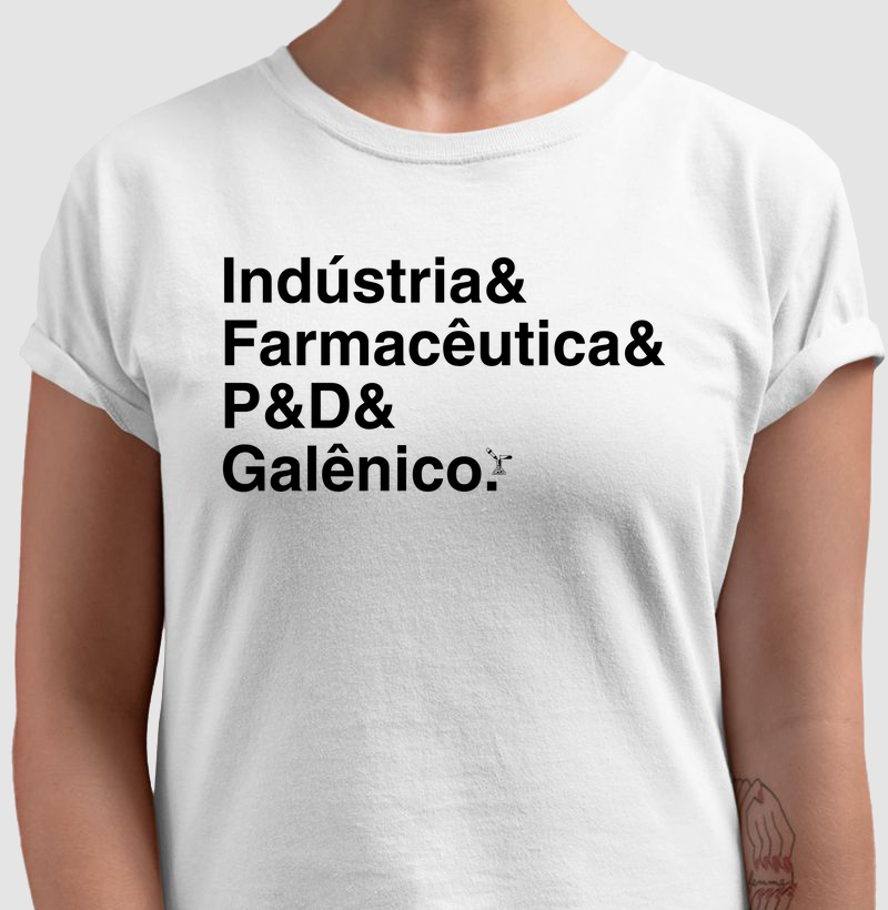 Camiseta P&D Galênico