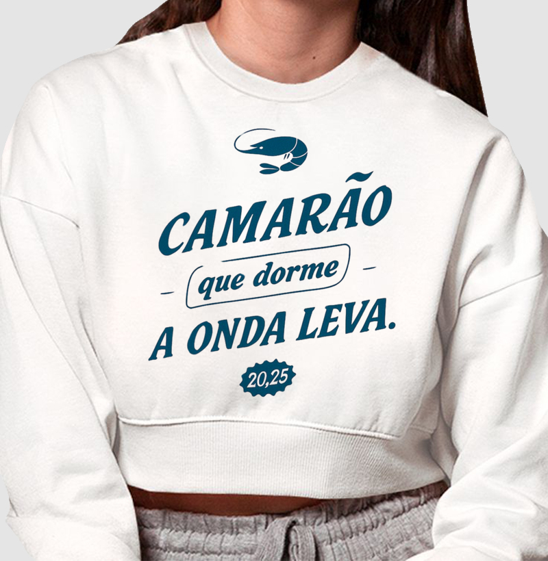 Cropped Camarão Que Dorme