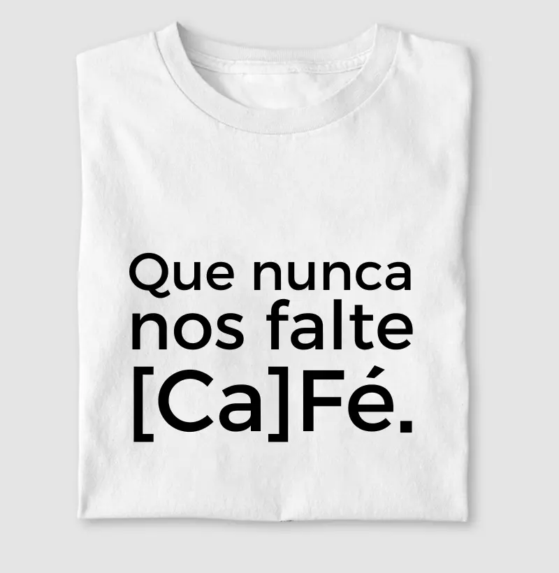Que nunca nos falte [Ca]Fé