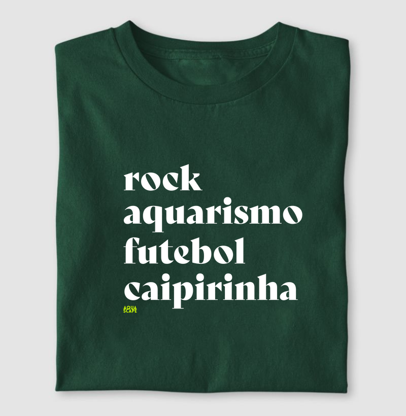 [4 PAIXÕES] Rock, Aquarismo, Futebol e Caipirinha