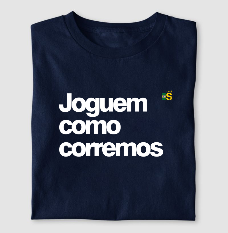 Joguem como corremos