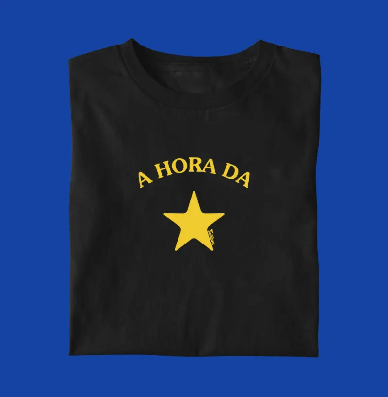 Camiseta "hora da estrela"