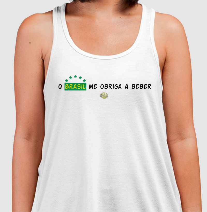 O Brasil me obriga a beber.