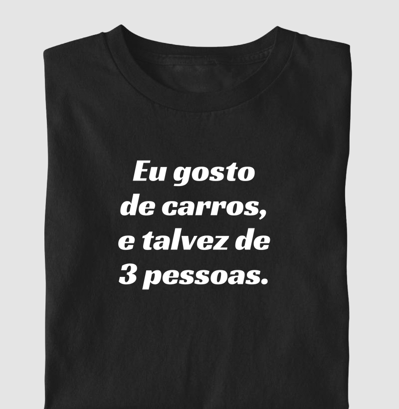 Eu gosto de carros
