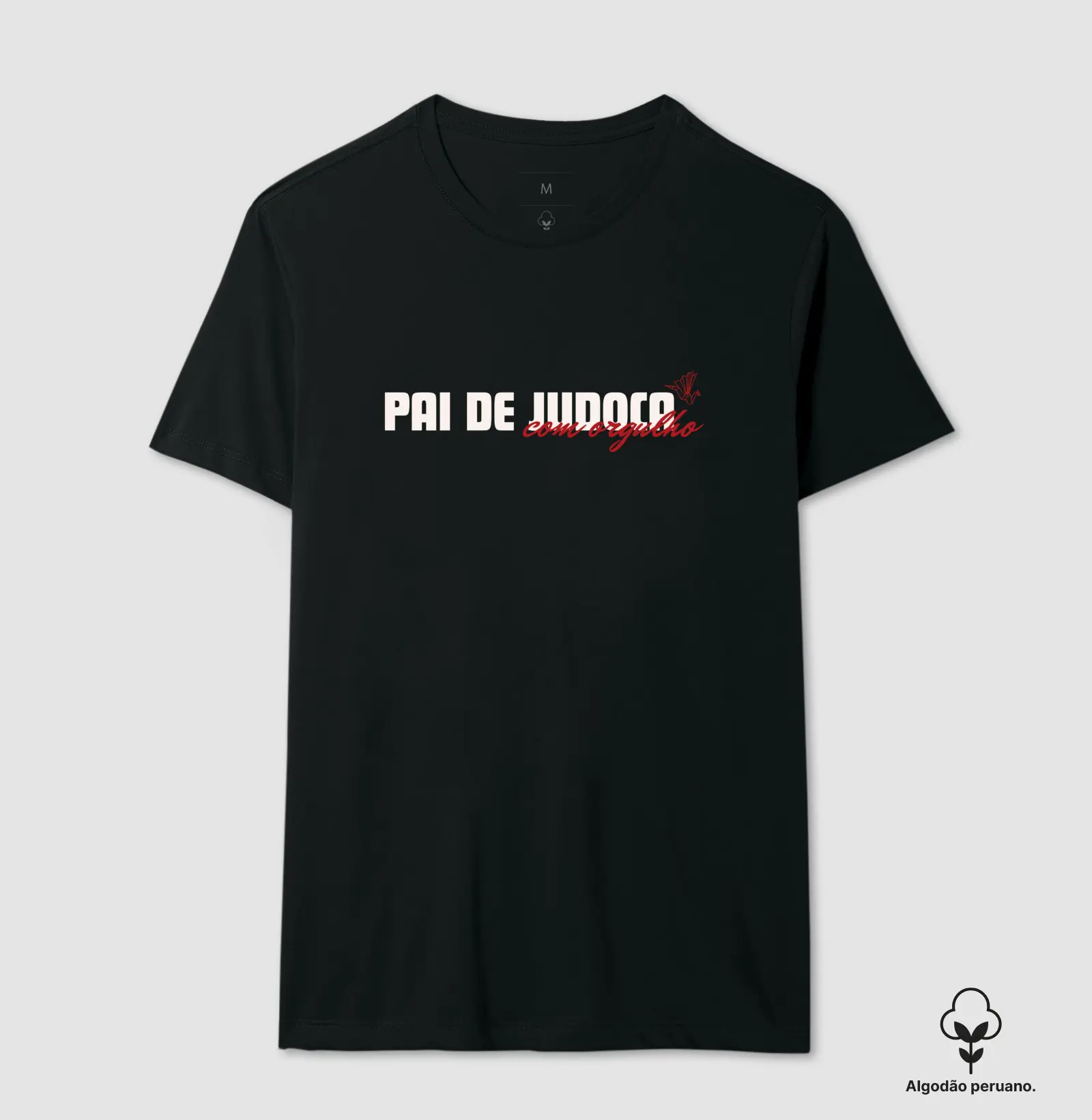 Pai de judoca com orgulho