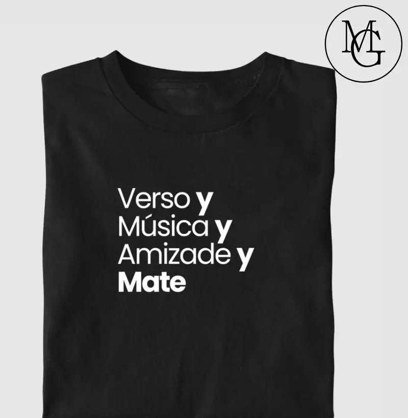 Verso, música, amizade & mate
