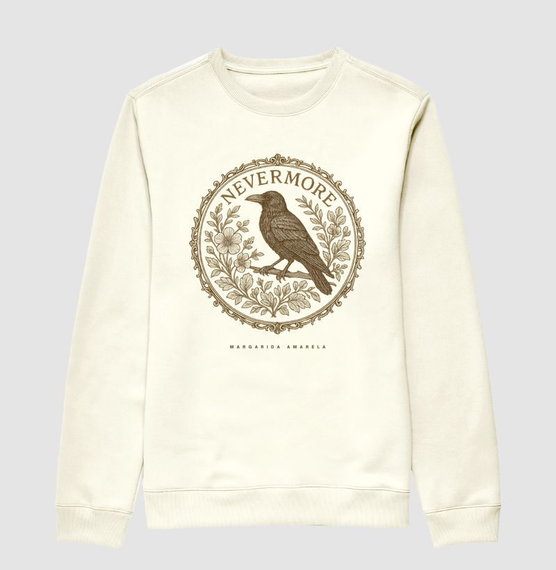 Camiseta oversized Nevermore