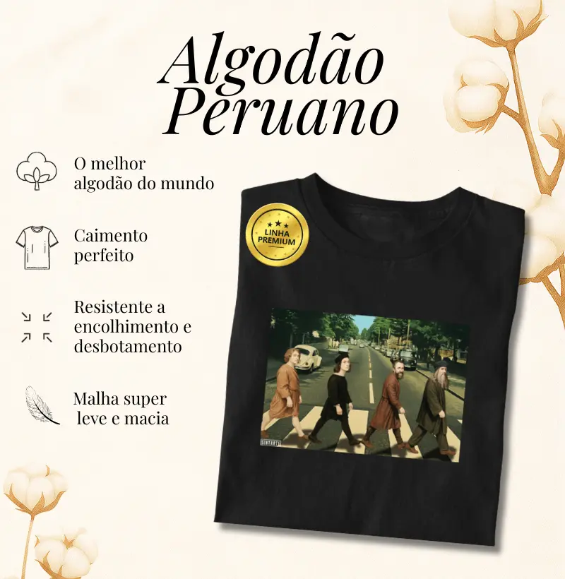 Algodão Peruano - Travessia Renascentista